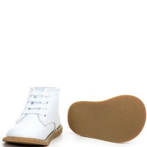 Baby Deer Kids' Lee Leather Lace-Up Boot Crib Shoes (Infant)